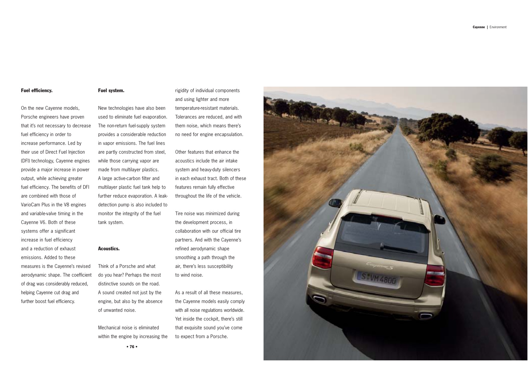 2008 Porsche Cayenne Brochure Page 26